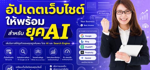 อัปเดตเว็บไซต์ให้พร้อมสำหรับยุค AI