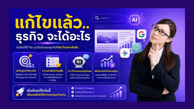 แก้ไขแล้วธุรกิจจะได้อะไร